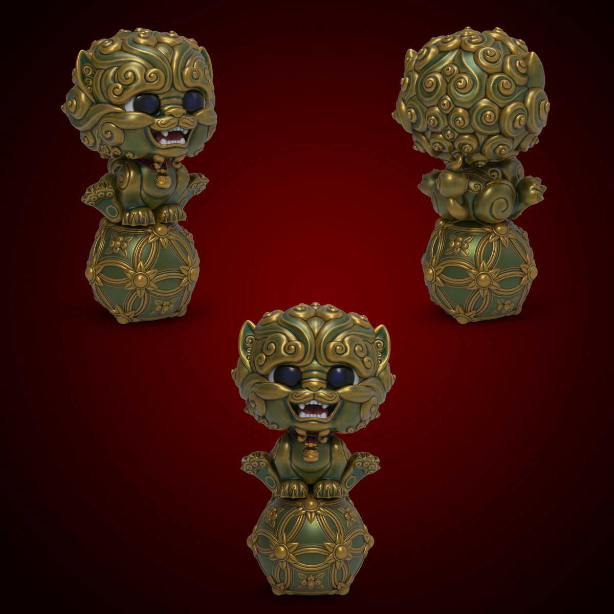 Shi-Shi the Tiny Guardian Blind Boxed Mini Figure